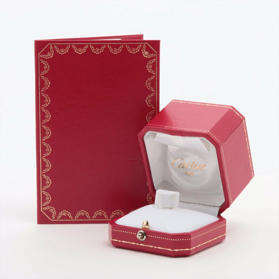 Cartier Ellipse 3 row diamond rings 750