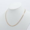 CartierThreeGoldtriplechainNecklace1