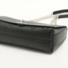 ChanelCocoMarkPunchingleatherSingleflapsinglechainbagBlackSilverMetalfittings3