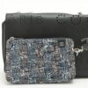 ChanelCocoMarkPunchingleatherSingleflapsinglechainbagBlackSilverMetalfittings8