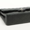 ChanelMatelasseCaviarskinDoubleflapDoublechainbagBlackSilverMetalfittings239608974