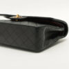 ChanelMatelasseRamleatherDoubleflapDoublechainbagBlackGoldMetal3