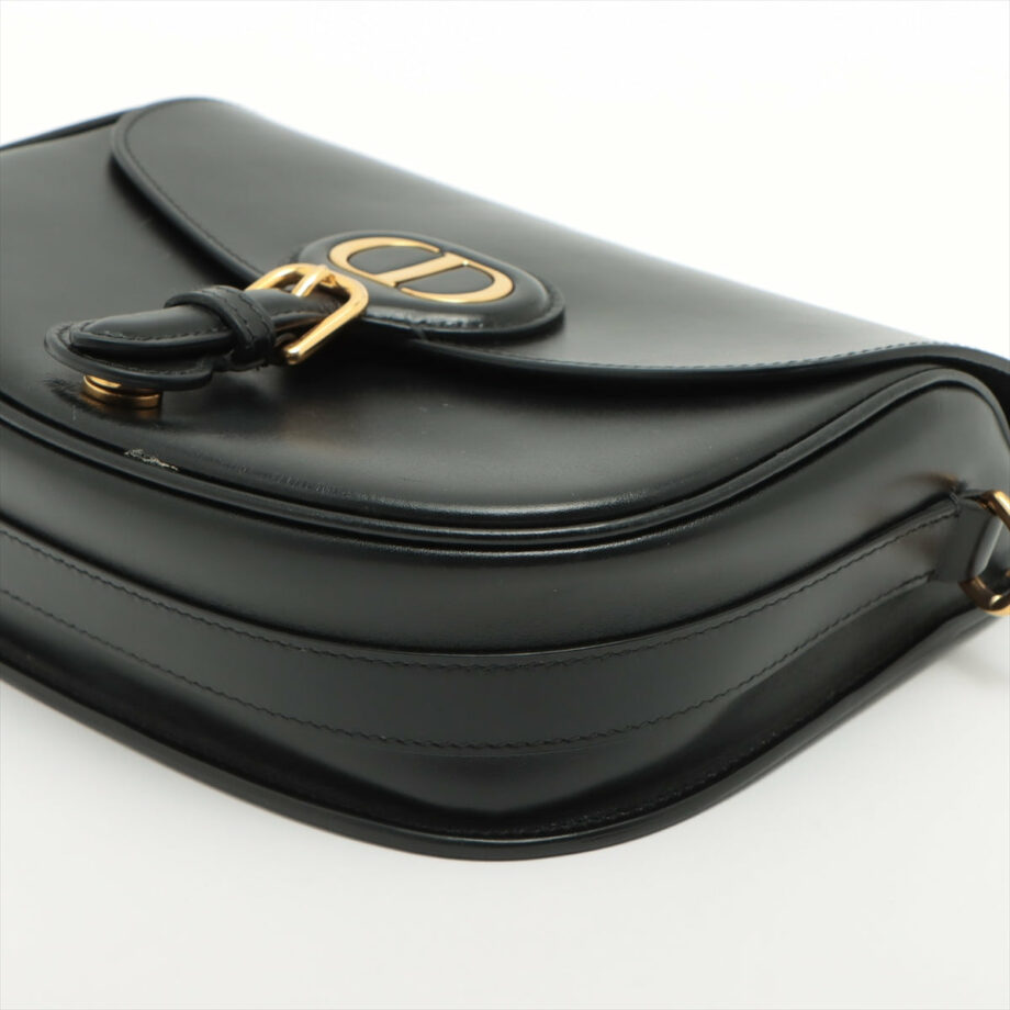 Christian Dior Bobby Leather Shoulder bag Black