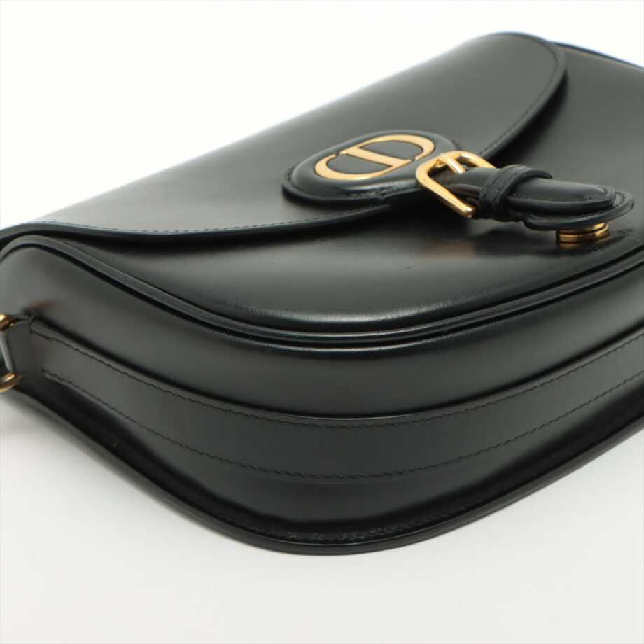 Christian Dior Bobby Leather Shoulder bag Black