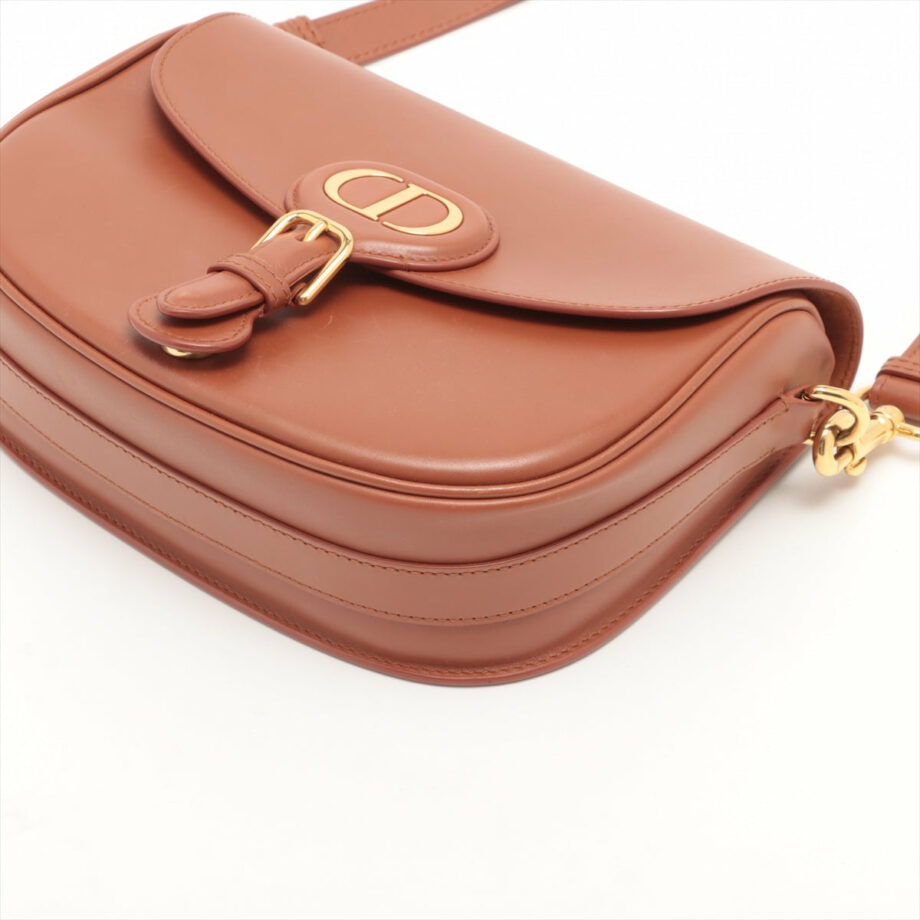 Christian Dior Bobby Leather Shoulder bag Brown