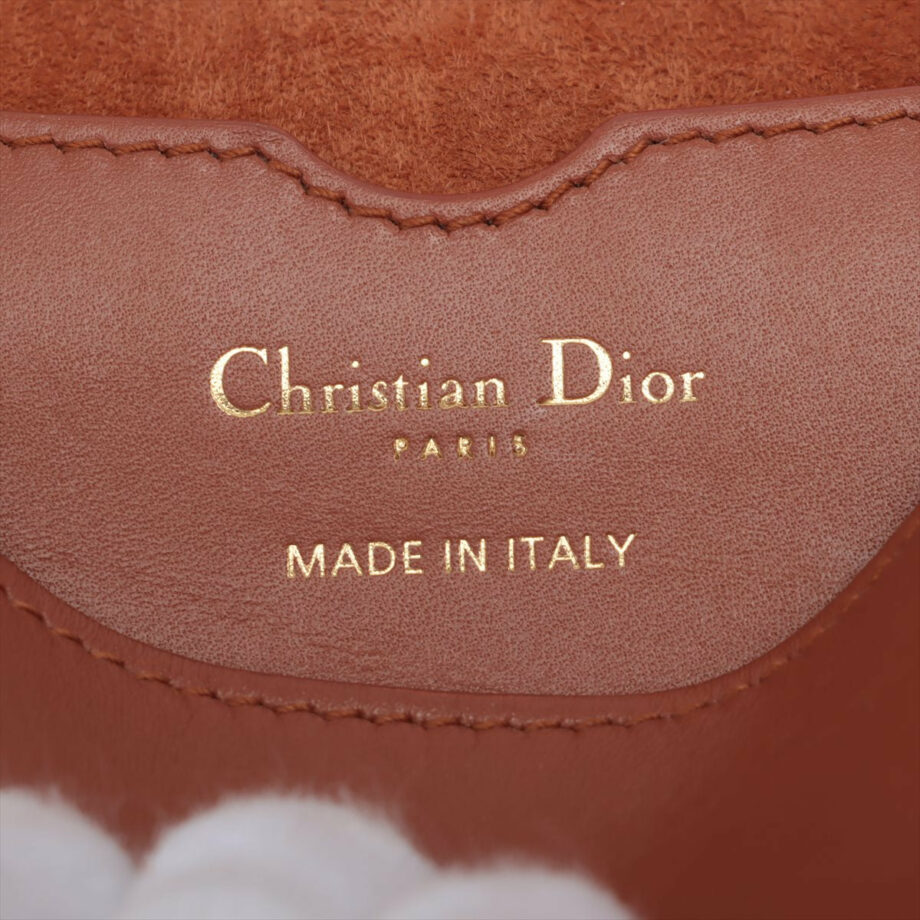 Christian Dior Bobby Leather Shoulder bag Brown