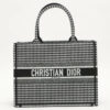 ChristianDiorBookTotecanvassTotebagBlackxWhite1