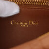 ChristianDiorCannageCDlogoLeatherShoulderbagBrown09