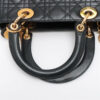 ChristianDiorLadyDiorCannageLeatherHandbagBlackColor5