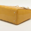ChristianDiorLadyDiorCannagePatentleather2wayhandbagYellow3