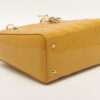 ChristianDiorLadyDiorCannagePatentleather2wayhandbagYellow4