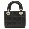 ChristianDiorLadyDiorCannageSatin2wayshoulderbagBlack2