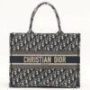 ChristianDiorObliqueBookTotesmallcanvassTotebagNavyblue1