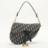 ChristianDiorObliqueSaddleBagcanvassShoulderbagNavyblue1