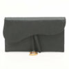 ChristianDiorSaddleLeatherChainwalletBlack01