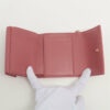 DIORLadyDiorPatentleatherCompactWalletPink5