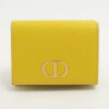 DIORMontaigneLeatherWalletYellow1