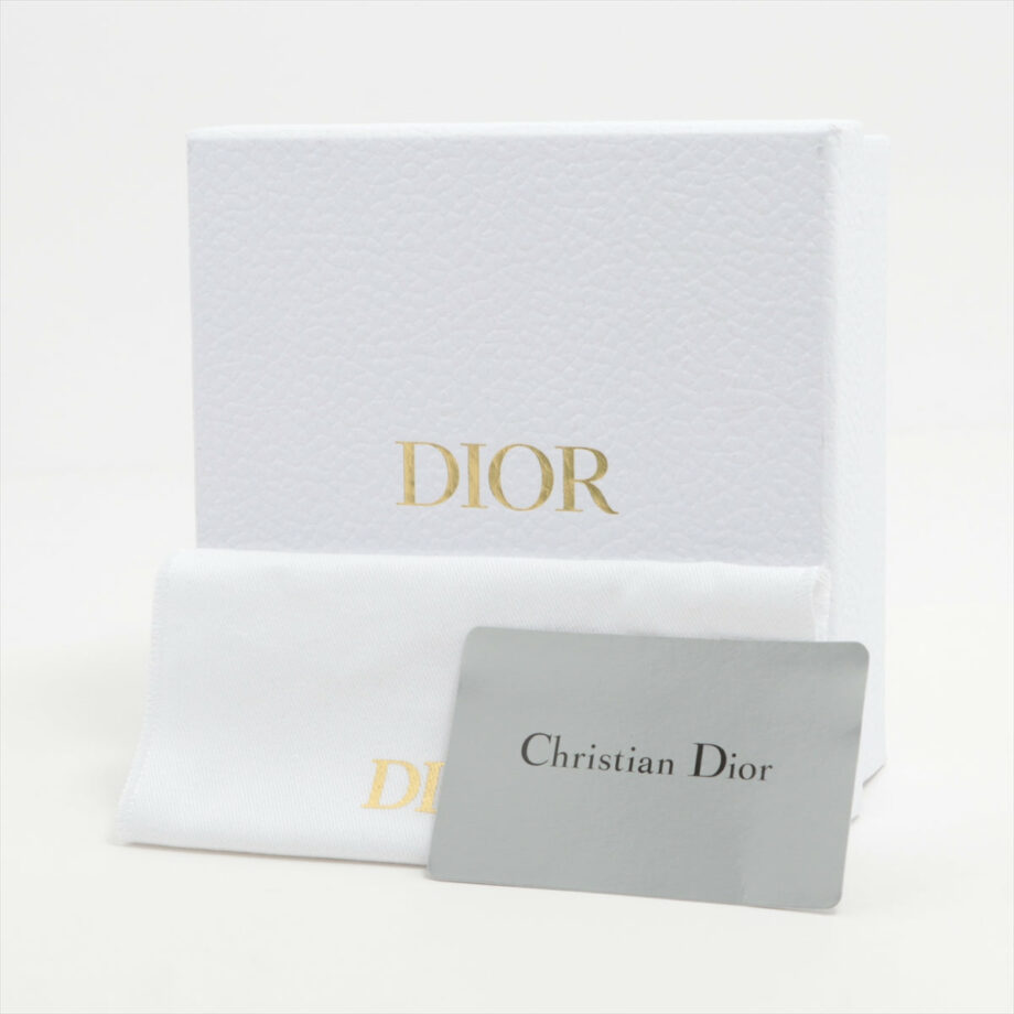 DIOR Saddle canvass Wallet Navy blue