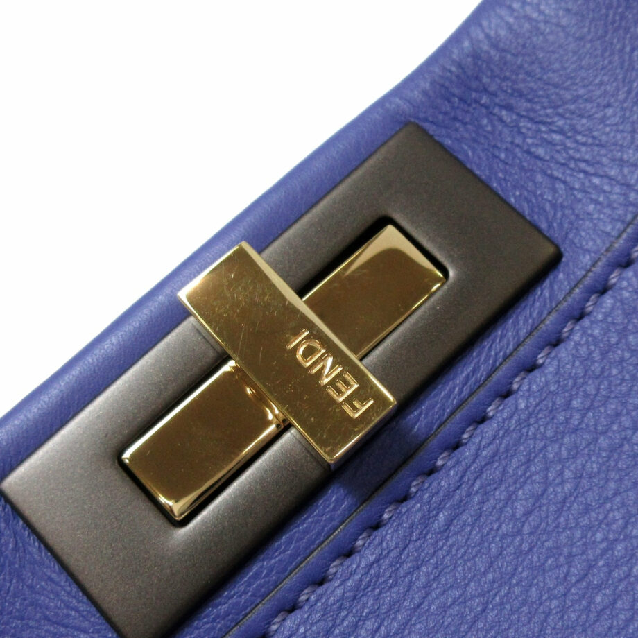 FENDI Peekaboo Leather
