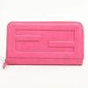 Fendi8M0299LeatherRound-Zip-WalletPink1