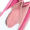 Fendi8M0299LeatherRound-Zip-WalletPink6