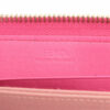 Fendi8M0299LeatherRound-Zip-WalletPink7