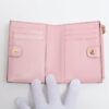 Fendi8M0447LeatherWalletPink3