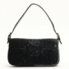 FendiMammaBaguetteVelourShoulderbagBlack2