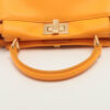 FendiMiniPeek-a-booLeather2wayshoulderbagOrange5