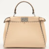 FendiMiniPeek-a-booSelleriaLeather2wayhandbagBeige2