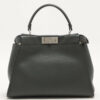 FendiPEEKABOOREGULARSelleriaLeather2wayhandbagGrey2