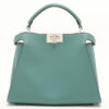 FendiPeek-a-booEssentiallyLeather2wayhandbagGreen1