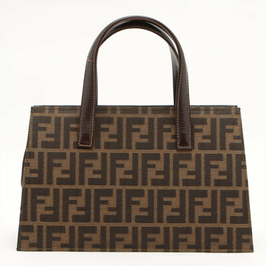 Fendi ZUCCa 2way handbag Brown