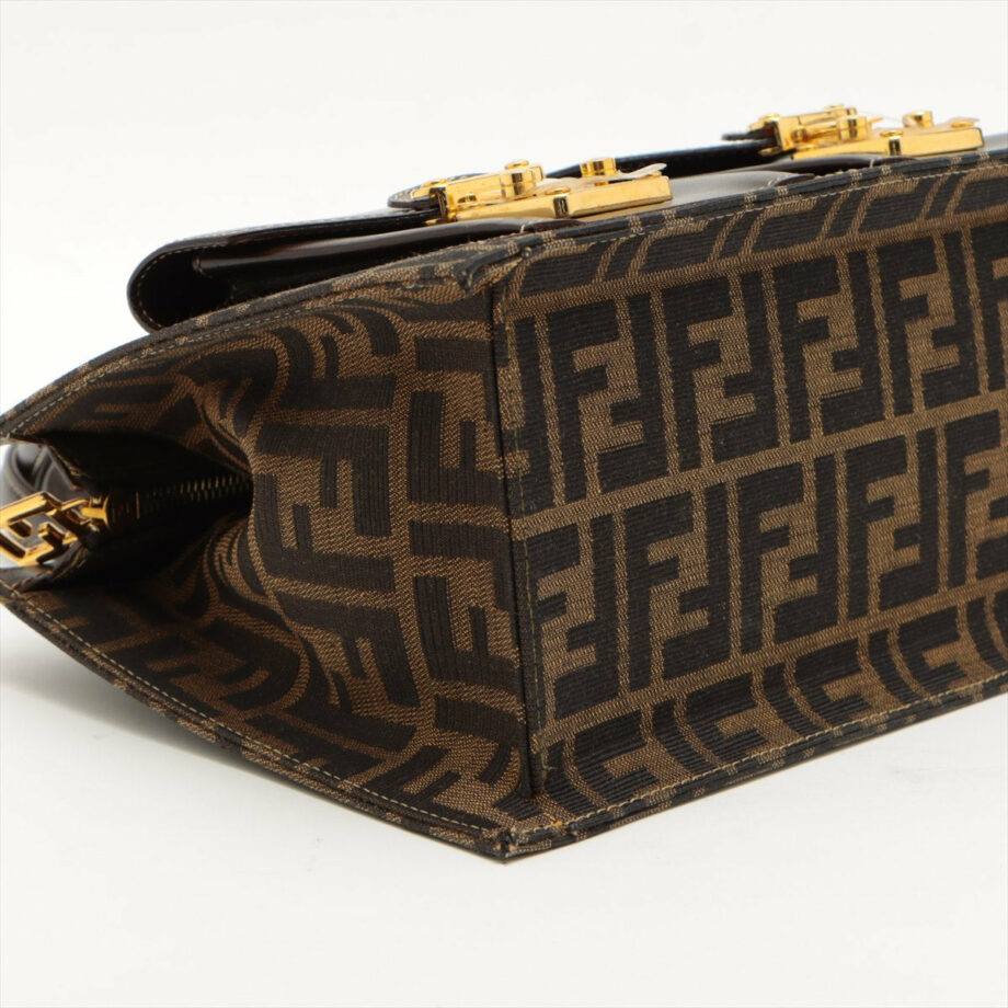 Fendi ZUCCa 2way handbag Brown