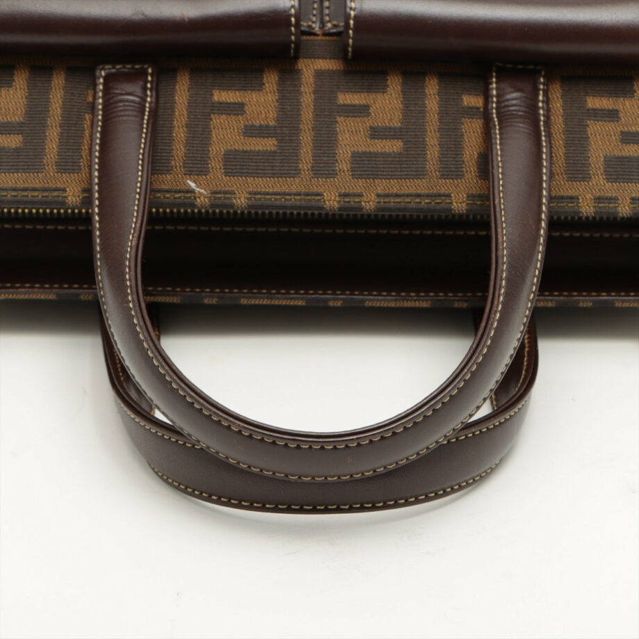 Fendi ZUCCa 2way handbag Brown