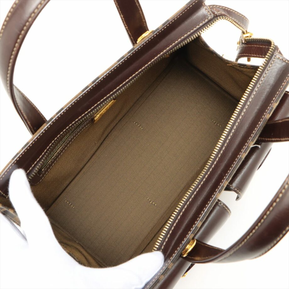 Fendi ZUCCa 2way handbag Brown