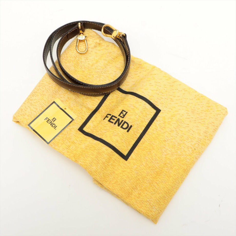 Fendi ZUCCa 2way handbag Brown