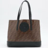 FendiZUCCaCoatingcanvasxCalfLeatherTotebagBrown1
