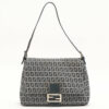 FendiZucchinoMammaBaguetteCanvas_leatherShoulderbagNavyblue1