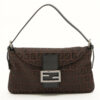 FendiZucchinoMammaBaguettecanvassShoulderbagBrown1
