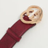 Gucci245856InterlockingGheartsBelt105LeatherRed2