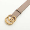 Gucci400593GGMarmontBelt90LeatherBeige2