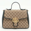 GucciGGMarmontCanvas_leather2wayhandbagBeige4981101