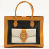 GucciGGMarmontLeather2wayhandbagBlackxyellow6490001