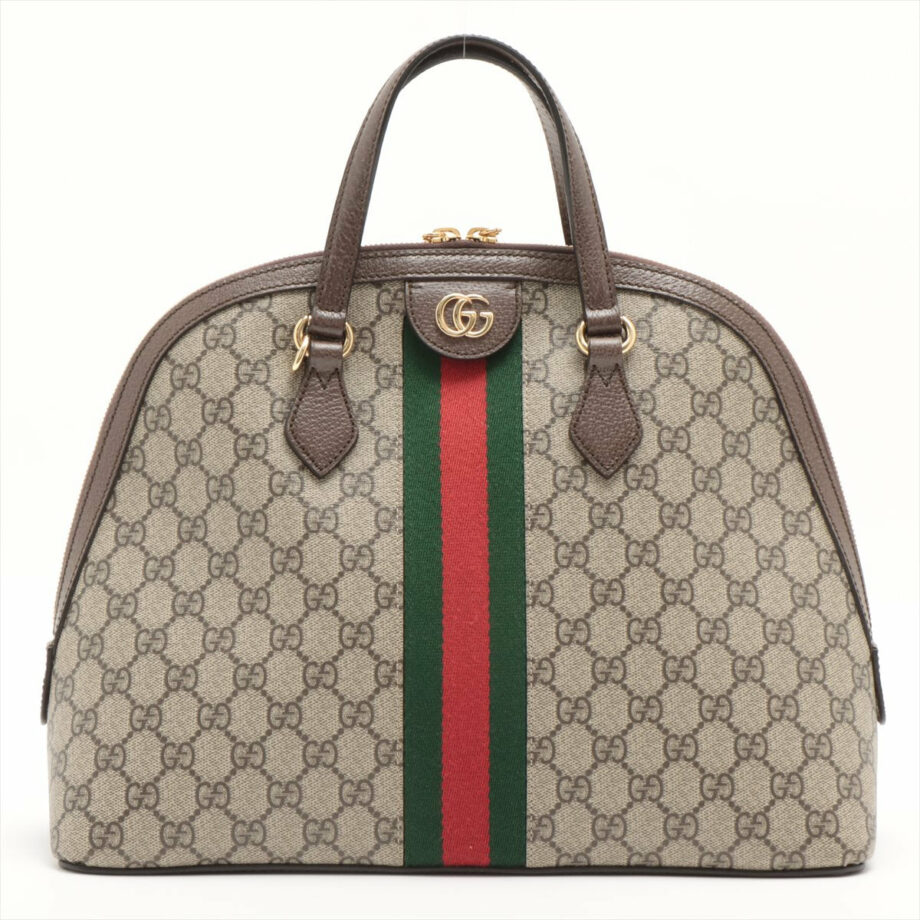 Gucci GG Supreme Ophidia 2way handbag Beige 524533