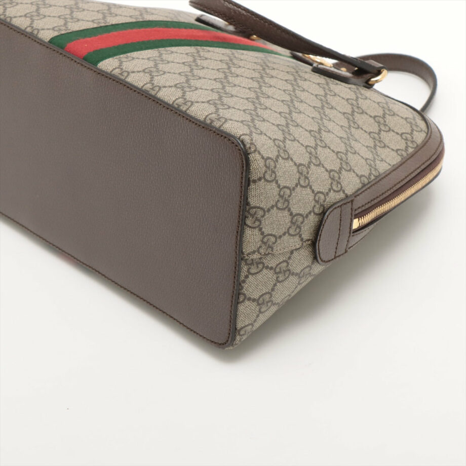 Gucci GG Supreme Ophidia 2way handbag Beige 524533