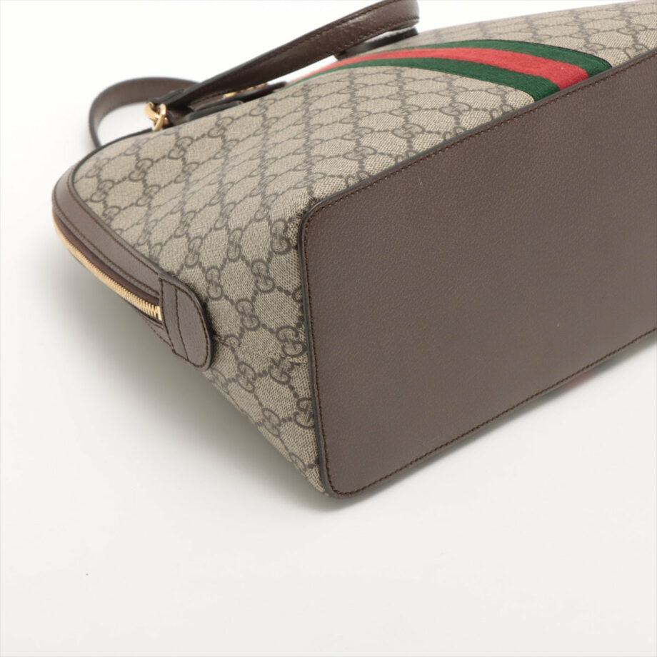 Gucci GG Supreme Ophidia 2way handbag Beige 524533