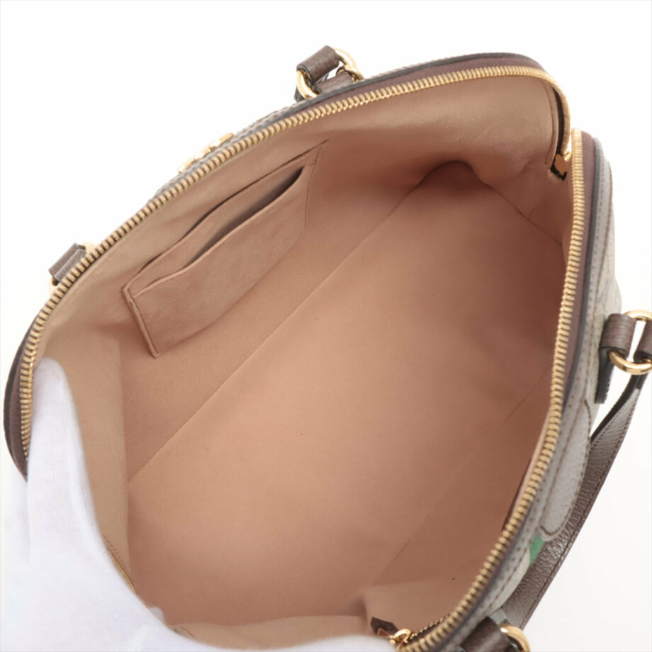 Gucci GG Supreme Ophidia 2way handbag Beige 524533