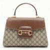 GucciHOSEBIT1955GGSupremePVC_leather2wayhandbagBrown70204901