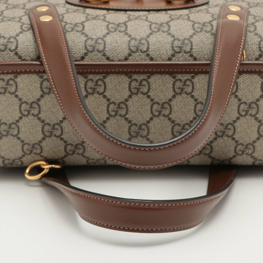 Gucci Horse Bits GG Supreme 2way shoulder bag